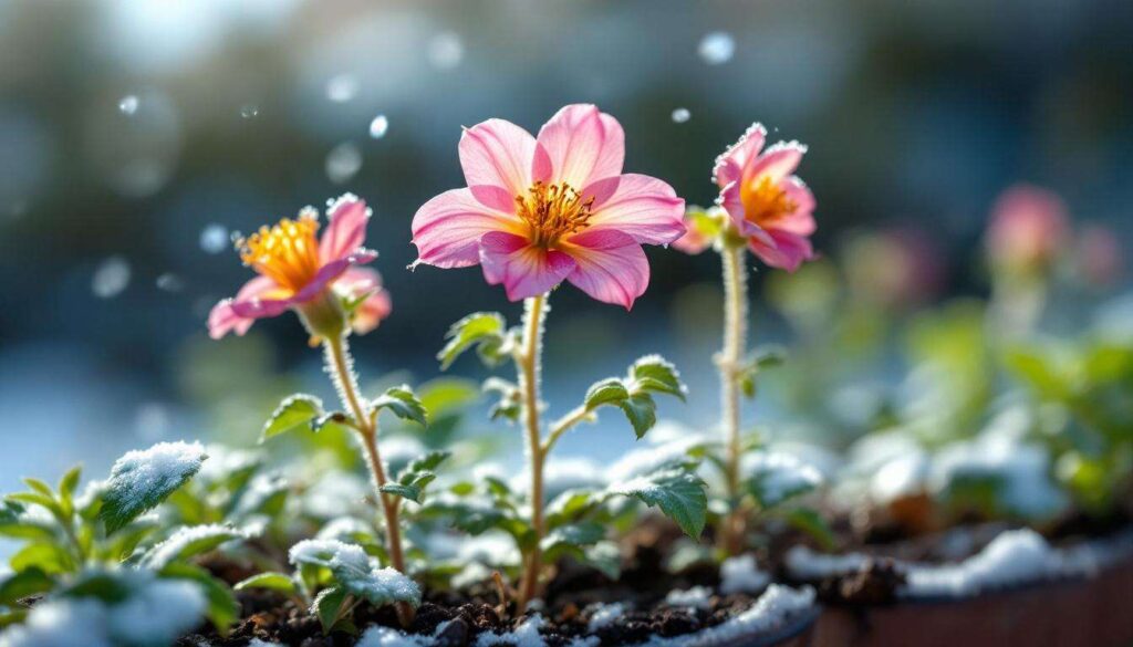 Il est temps d’offir à ces 2 superbes fleurs un bon marcottage hivernal pour les multiplier