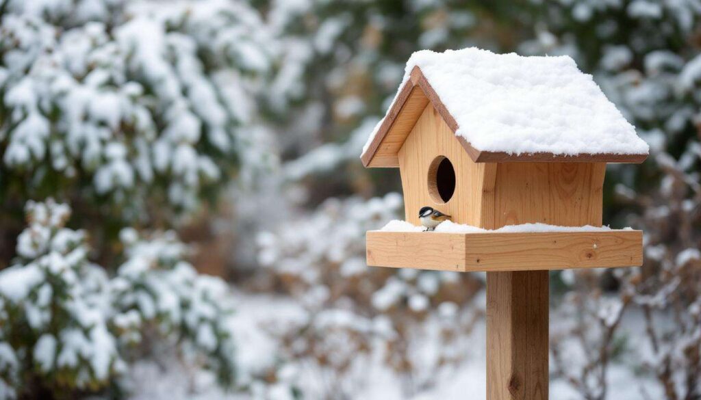 Ne le mettez plus n’importe où : l’emplacement obligatoire pour un nichoir en hiver