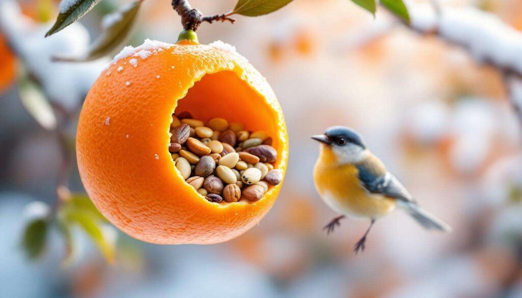 Cet agrume que vous jetez chaque matin peut devenir un refuge précieux et gourmand pour les oiseaux du jardin cet hiver