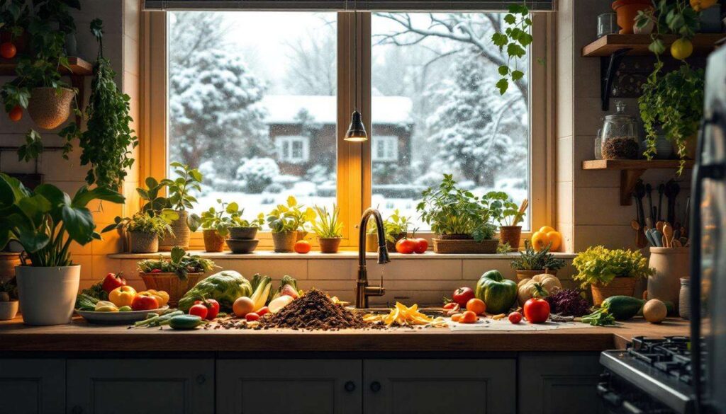 Mes meilleures récoltes d’hiver viennent d’un paillage… fabriqué dans ma cuisine !