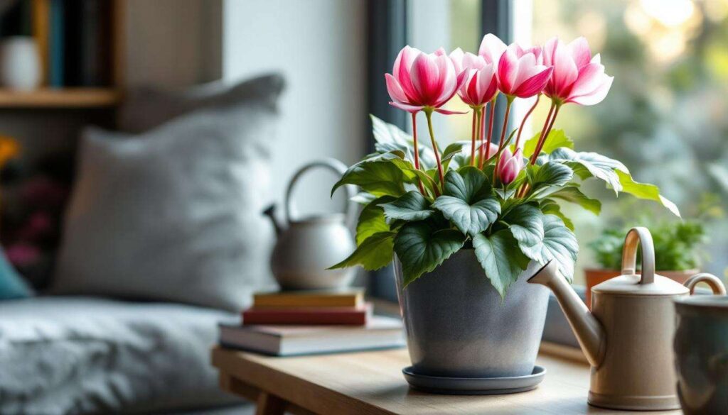Cyclamen en pot : cette erreur d’arrosage que presque tous les jardiniers commettent et qui fait pourrir la plante