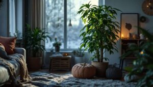 Cette plante d’intérieur atteint 90 cm sans soleil direct et transforme vos coins sombres en mini-forêt cet hiver