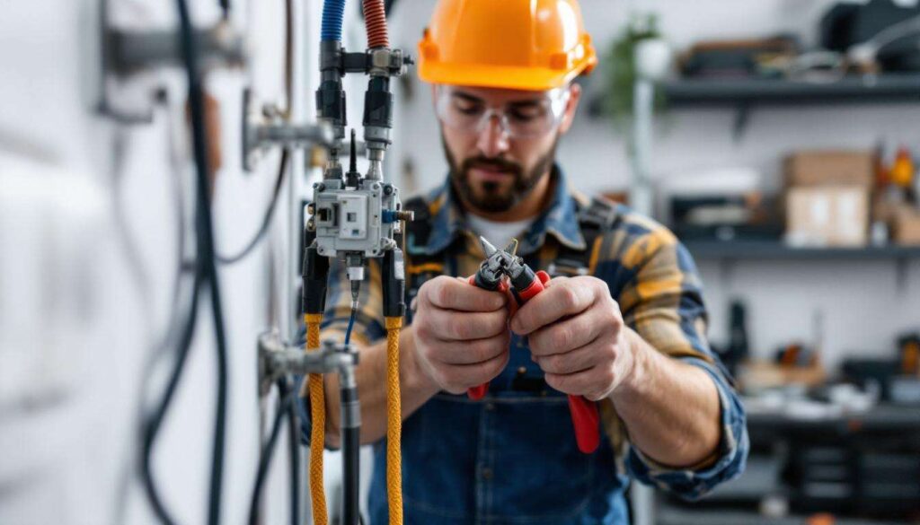 Ce bricoleur reconnecte un câble coupé en toute sécurité : l’astuce simple qui évite les risques d’électrocution