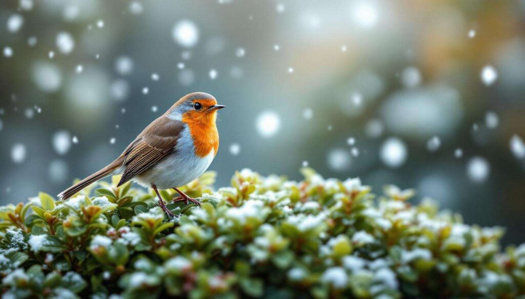 Ce geste oublié près de vos arbustes en décembre fait revenir les rouges-gorges dans votre jardin tout l'hiver