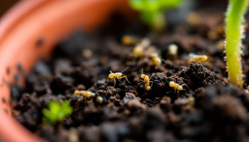 Moucherons de terreau : comment ces insectes détruisent vos plantes tout en restant parfaitement invisibles