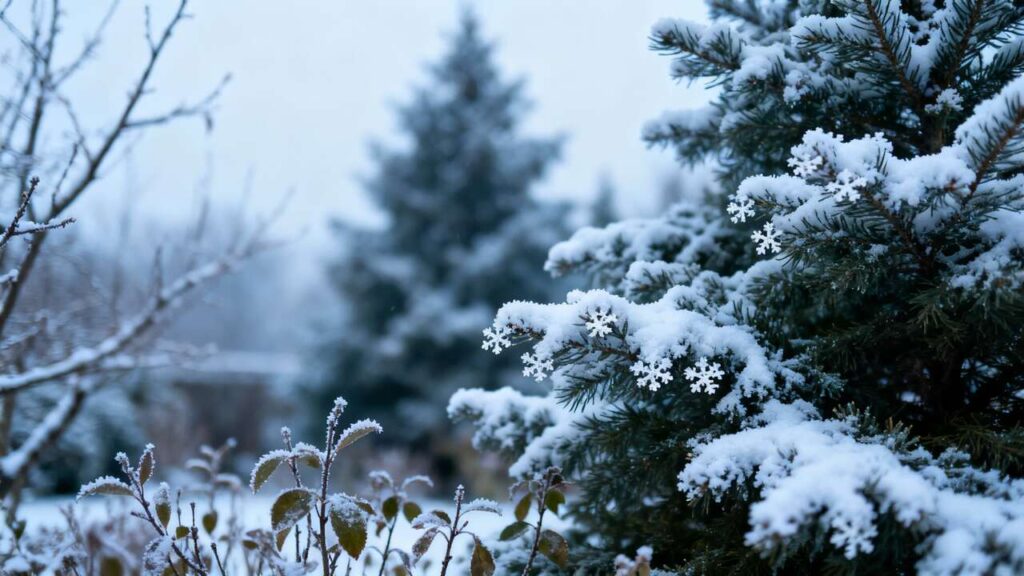 Neige au jardin : que faire pour protéger les plantes ? Cinq conseils indispensables