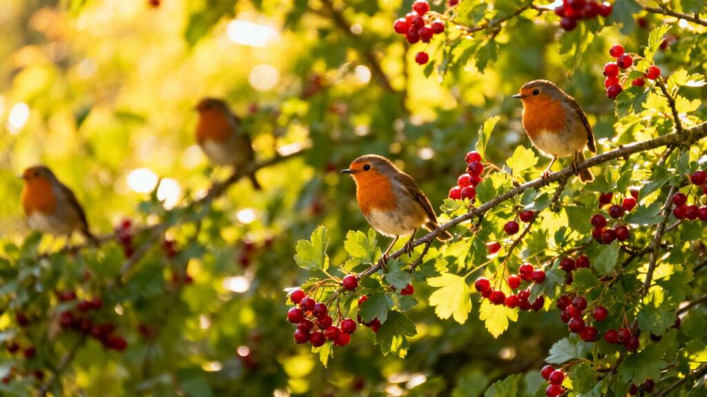 Voici l’arbuste à baies rouges à planter maintenant qui fait revenir les rouges-gorges et les retient au jardin tout l’été