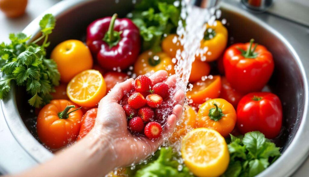 Éliminez 90 % des pesticides de vos fruits et légumes en deux gestes