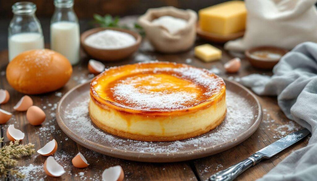 Flan pâtissier authentique sans Maïzena