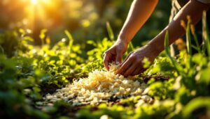Les pelures d'oignon dans le jardin : fertilisation, protection et compost