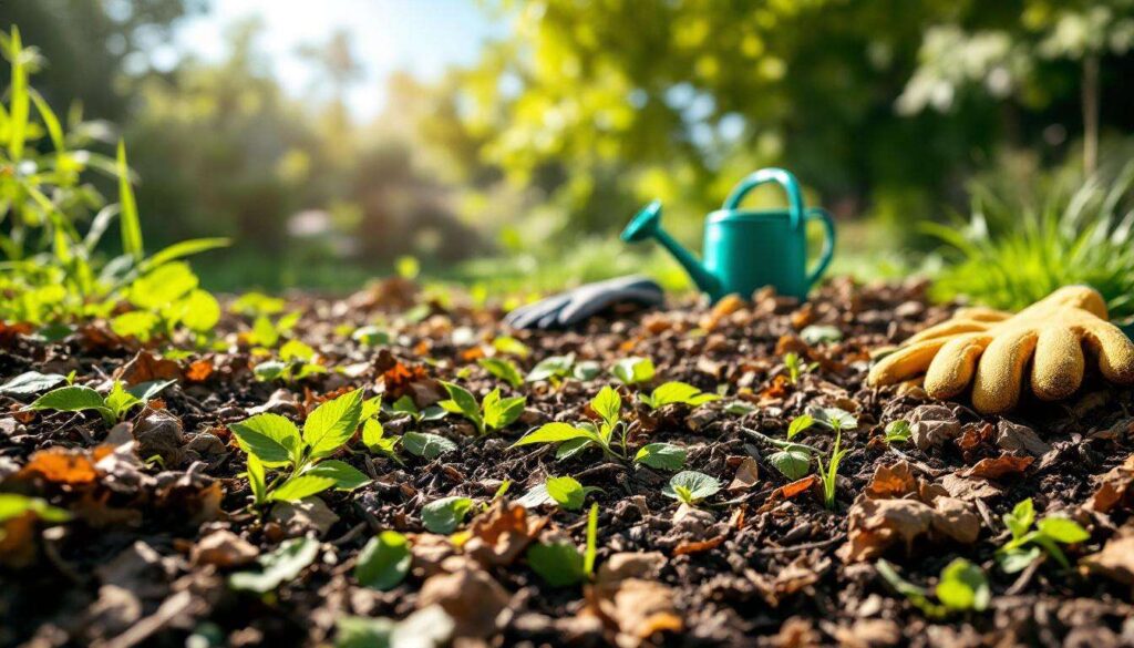 Arrêtez de jeter ces déchets du jardin : ce paillis naturel gratuit vaut de l’or contre la sécheresse et les limaces