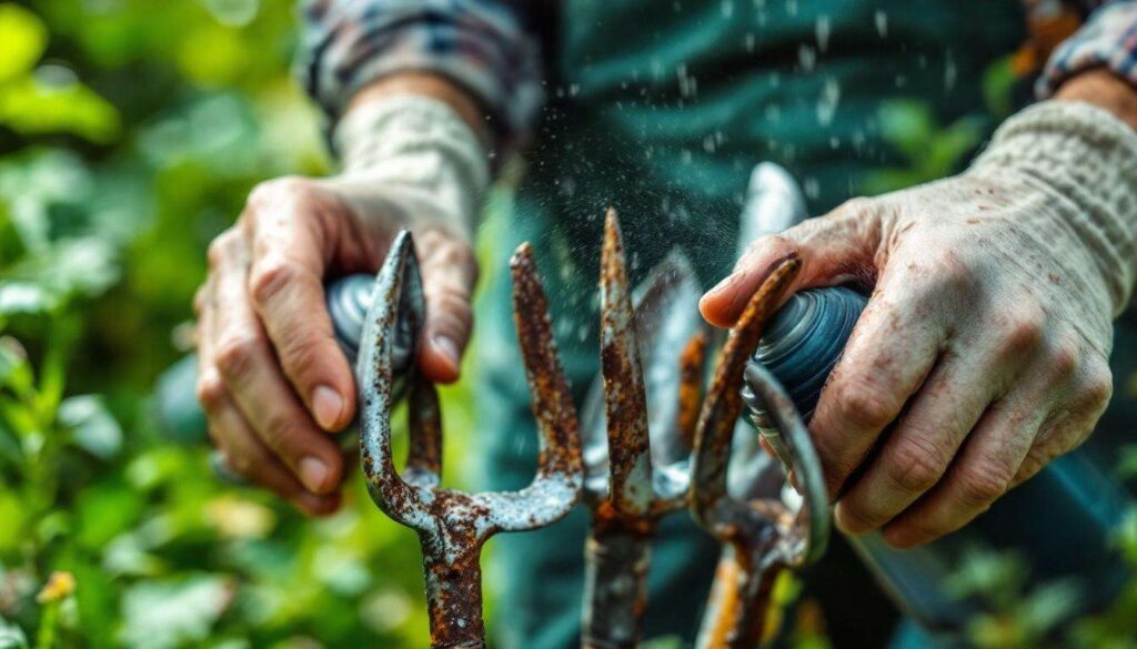 Stop à la rouille : ce produit de cuisine sauve vos outils de jardin après chaque pluie