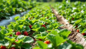 Fraisiers : l'espacement idéal pour une récolte abondante cet été