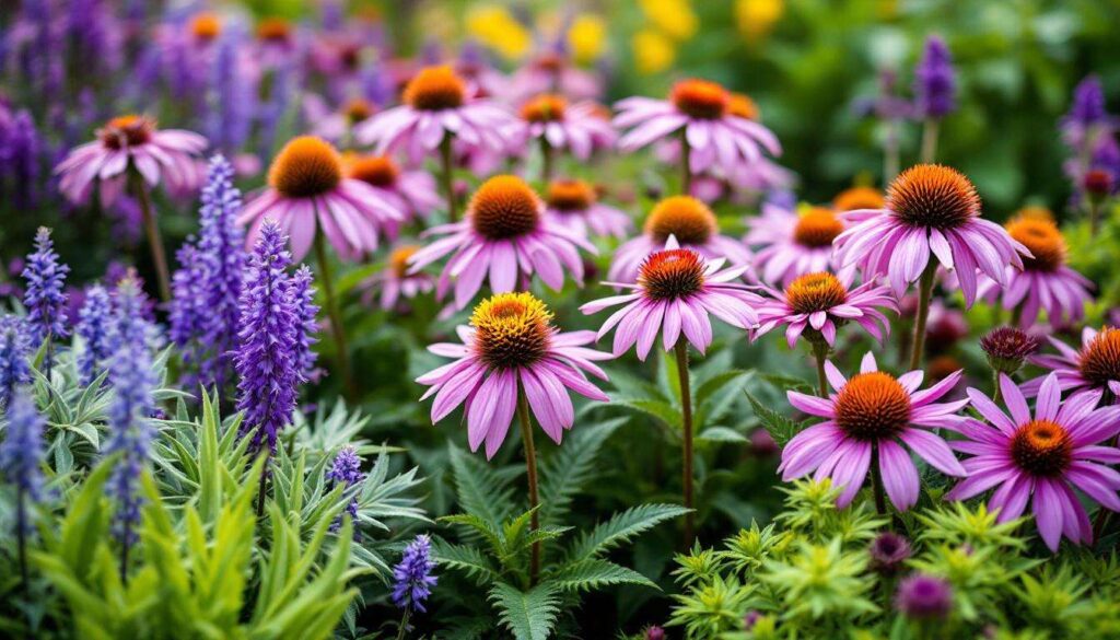Échinacée et sedum : pourquoi ces vivaces ont leur place dans tout jardin sans entretien