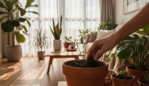 Plantes d&rsquo;intérieur : pourquoi le test du doigt vaut mieux que n&rsquo;importe quel calendrier d&rsquo;arrosage
