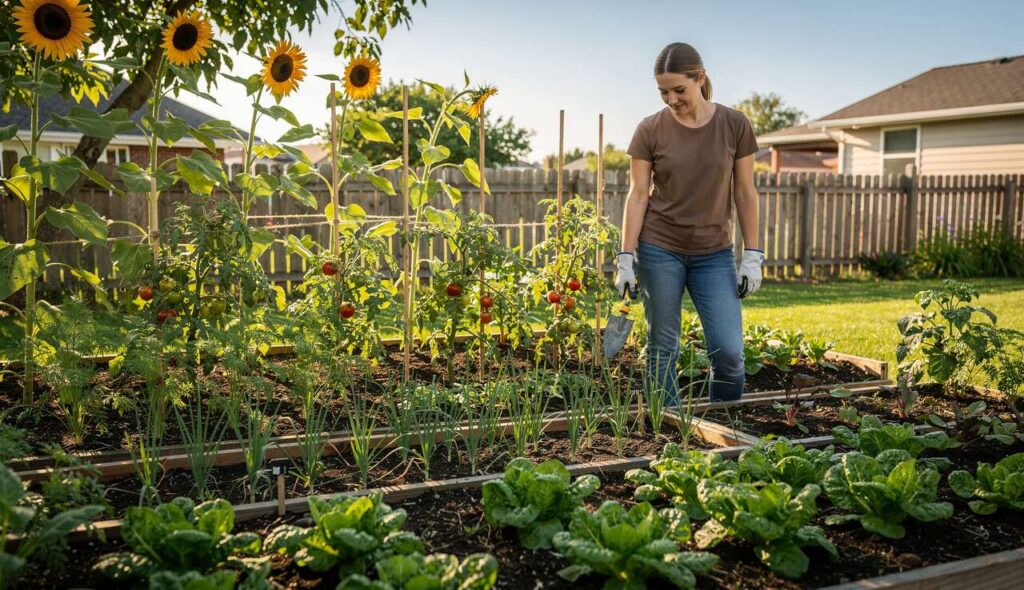 Créer son premier potager : cinq étapes pour les débutants complets